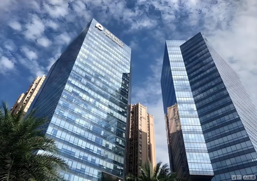 保利中心外立面图